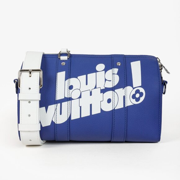 Louis Vuitton 2021 City Keepall Everyday Blue Crossbody - Picture 1 of 15